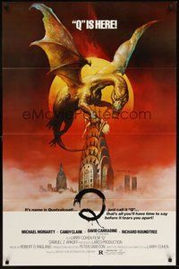 1w720 Q 1sh '82 great Boris Vallejo fantasy artwork of the winged serpent Quetzalcoatl!