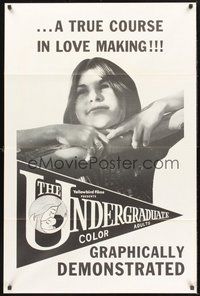 1w914 UNDERGRADUATE 1sh '72 love making written by & starring Ed Wood!