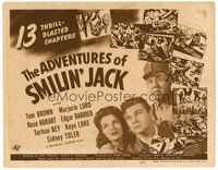 1x053 ADVENTURES OF SMILIN' JACK TC '42 Tom Brown fights the Germans & Japanese, Universal serial!