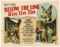 1x013 BELOW THE LINE TC '25 dog star Rin Tin Tin close up & in scene with top cast!