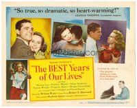1x073 BEST YEARS OF OUR LIVES TC '47 directed by William Wyler, Virginia Mayo, Dana Andrews!