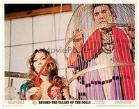 1x370 BEYOND THE VALLEY OF THE DOLLS LC #2 '70 Russ Meyer, half-naked girl by man in birdcage!