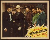 1x378 BLAZING GUNS LC #1 '43 Ken Maynard faces off LeRoy Mason & other bad guys in western action!