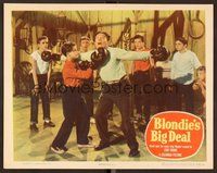 1x384 BLONDIE'S BIG DEAL LC #7 '49 Arthur Lake as Dagwood tries to give kids boxing tips and fails!