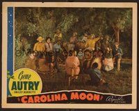 1x416 CAROLINA MOON LC '40 Gene Autry singing with all black Hall Johnson choir!