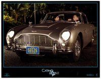 1x419 CASINO ROYALE LC '06 Daniel Craig as James Bond & sexy Caterina Murino in cool Aston Martin!