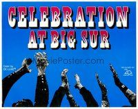 1x098 CELEBRATION AT BIG SUR TC '71 celebrate with Joan Baez, Crosby, Stills, Nash & Young!