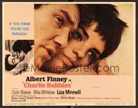 1x425 CHARLIE BUBBLES LC #3 '68 romantic close up of Albert Finney & Liza Minnelli in bed!