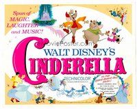 1x103 CINDERELLA TC R73 Walt Disney classic romantic musical fantasy cartoon, Bibbidi-Bobbidi-Boo