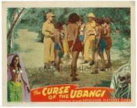 1x448 CURSE OF THE UBANGI LC '47 Dwain Esper, topless native girls, some with stretched lips!