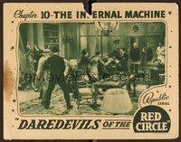 1x454 DAREDEVILS OF THE RED CIRCLE chapter 10 LC '39 Republic serial, The Infernal Machine!
