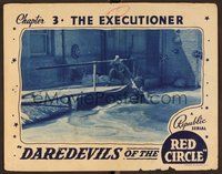 1x453 DAREDEVILS OF THE RED CIRCLE chapter 3 LC '39 Republic serial, Bennett rescues men in water!