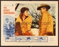 1x459 DEADLY COMPANIONS LC #7 '61 first Sam Peckinpah, cowboy Brian Keith looks at Maureen O'Hara!