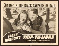 1x511 FLASH GORDON'S TRIP TO MARS chapter 8 LC R40s Universal serial, The Black Sapphire of Kalu!