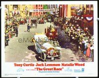 1x564 GREAT RACE LC #6 '65 Blake Edwards directed racing comedy, cool image of vintage cars!