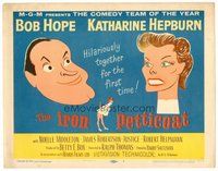 1x166 IRON PETTICOAT TC '56 great art of Bob Hope & Katharine Hepburn hilarious together!
