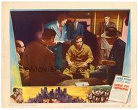 1x649 KANSAS CITY CONFIDENTIAL LC #8 '52 detectives interrogate John Payne in squad room!