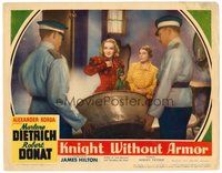 1x660 KNIGHT WITHOUT ARMOR LC '37 men bring Marlene Dietrich a tub to take a bath in!