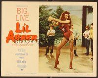 1x685 LI'L ABNER LC #4 '59 full-length sexy Julie Newmar as Stupifyin' Jones dancing for the men!