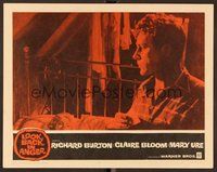 1x693 LOOK BACK IN ANGER LC #4 '59 close up of Richard Burton sitting on bed next to Mary Ure!