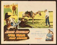 1x719 MAN FROM LARAMIE LC '55 Donald Crisp points at James Stewart, directed by Anthony Mann!