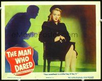 1x729 MAN WHO DARED LC '46 John Sturges, guy tries to make Leslie Brooks squeal on her lover!