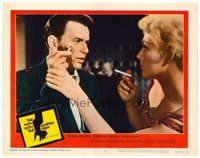 1x732 MAN WITH THE GOLDEN ARM LC #5 R60 Kim Novak wants Frank Sinatra to light her cigarette!