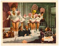 1x763 MOTHER WORE TIGHTS LC #4 '47 Betty Grable & sexy showgirls on stage as sailors watch!