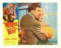 1x772 MURDER IS MY BEAT LC '55 Edgar Ulmer film noir, Barbara Payton & Paul Langton!