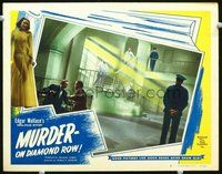 1x774 MURDER ON DIAMOND ROW LC #3 R47 Edmund Lowe in Edgar Wallace's thrill-filled mystery!