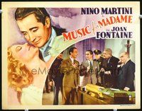 1x775 MUSIC FOR MADAME LC '37 Nino Martini & cops look surprised at guy in police station!