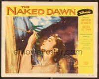 1x778 NAKED DAWN LC #2 '55 Edgar Ulmer, close up of sexy naked Betta St John bathing outdoors!