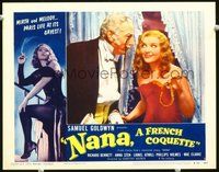 1x781 NANA LC #3 R54 Emile Zola, sexy Anna Sten smiles at old man wearing monocle & tuxedo!