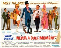 1x197 NEVER A DULL MOMENT TC '68 Disney, Dick Van Dyke, Edward G. Robinson, Dorothy Provine