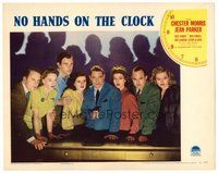 1x791 NO HANDS ON THE CLOCK LC '41 Chester Morris w/gun, sexy Jean Parker & cast!
