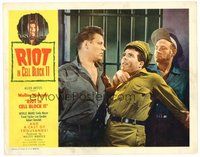 1x863 RIOT IN CELL BLOCK 11 LC '54 directed by Don Siegel, Sam Peckinpah, caged Neville Brand!