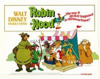 1x235 ROBIN HOOD TC '73 Walt Disney's cartoon version, the way it REALLY happened!
