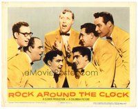 1x868 ROCK AROUND THE CLOCK LC '56 close up of Bill Haley & His Comets!