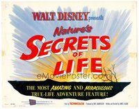1x245 SECRETS OF LIFE TC '56 Disney's most amazing & miraculous True Life Adventure feature!