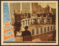 1x914 SO'S YOUR UNCLE LC '43 great image of Jan Garber performing with his Orchestra!