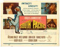 1x259 SOUTH PACIFIC TC '58 Rossano Brazzi, Mitzi Gaynor, Rodgers & Hammerstein musical!