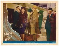 1x947 TERROR BY NIGHT LC '46 Basil Rathbone as Sherlock Holmes & others eye pretty Renee Godfrey!