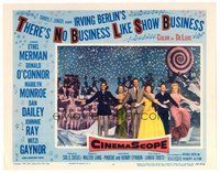 1x952 THERE'S NO BUSINESS LIKE SHOW BUSINESS LC #5 '54 Marilyn Monroe & top cast members in lineup!
