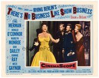 1x954 THERE'S NO BUSINESS LIKE SHOW BUSINESS LC #7 '54 O'Connor, Ray & Gaynor watch Merman sing!