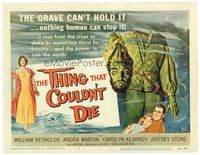1x281 THING THAT COULDN'T DIE TC '58 great artwork of monster holding its own severed head!