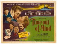 1x287 TIME OUT OF MIND TC '47 Phyllis Calvert, Robert Hutton, directed by Robert Siodmak!