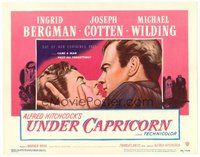 1x296 UNDER CAPRICORN TC '49 romantic image of Ingrid Bergman & Joseph Cotten, Alfred Hitchcock!