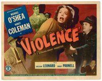 1x305 VIOLENCE TC '47 Nancy Coleman & Michael O'Shea fight undercover fascists in America!