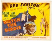 1x308 WATCH THE BIRDIE TC '50 wonderful art of photographer Red Skelton by Al Hirschfeld!
