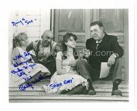 1y230 BEVERLY WASHBURN signed 8x10 REPRO still '90s close up with Lon Chaney Jr. from Spider Baby!